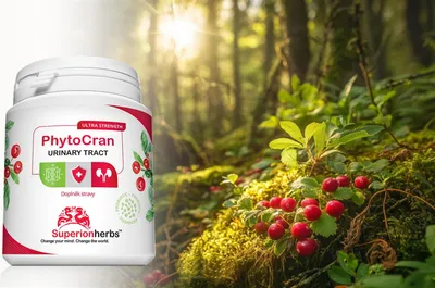 Productafbeelding van Superionherbs PhytoCran - Bessencomplex in phytosoomvorm, 90 tabletten