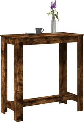 Produktbild von "2026 Promotion" Bartisch Räuchereiche 102x50x103,5 cm Holzwerkstoff - Esstische CC31403