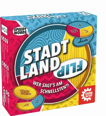 Produktbild von Game Factory Stadt Land Flip (mult)