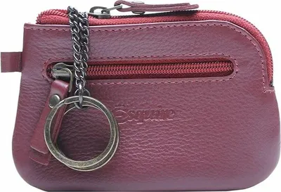 Immagine prodotto di Esquire Pelle caso chiave Peru Key Case Red bordeaux