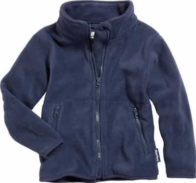 Produktbild von Playshoes - Fleece-Jacke mit langen Ärmeln - Dunkelblau, 128