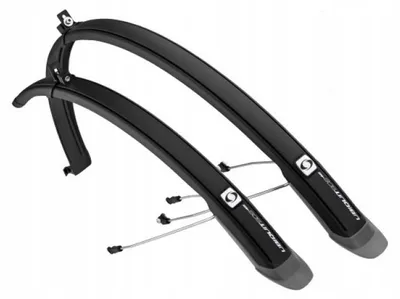 Produktbild von Simpla UBIQUIT Fahrradschutzbleche 46mm Schwarz/Titan