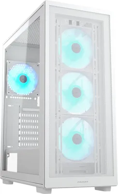 Produktbild von COUGAR Gaming MX220 RGB Midi Tower Weiß