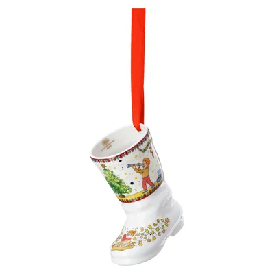 Produktbild von Hutschenreuther Porzellanstiefel Porzellanstiefel Weihnachtsstiefel 2024 Zeitlich limitierte Edition 02249-722743-27830