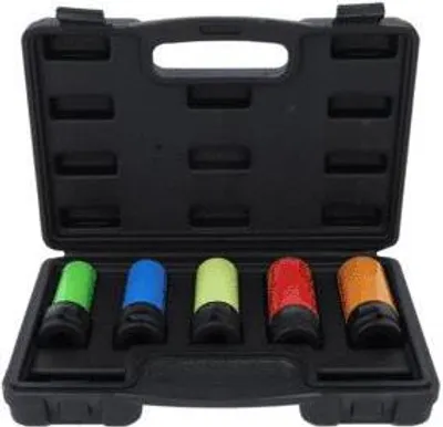 Zdjęcie produktu dla KS TOOLS Zestaw nasadek 515.0870 Stal chromowo-molibdenowa 1000g