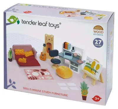 Obrázok produktu pre Tender Leaf Toys Study Furniture, sada nábytku, 3 rok / roky