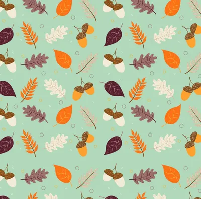 Image de OUTDOOR DECOSTOMES OXFORD - Motif feuilles et glands I DR142