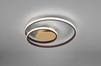 Immagine prodotto di Lampada da soffitto moderna da incasso LED ZIBAL rame RL R62911124