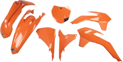 Produktbild von Verkleidungskit UFO PLAST 7-teilig Verkleidungssatz Kunststoff für KTM SX 250 ccm Bj. 2016, Farbe:orange OEM