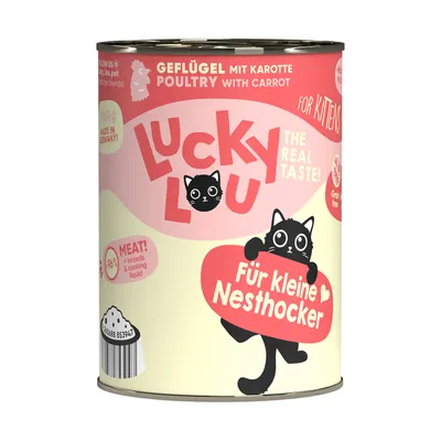 Produktbild von Lucky Lou Lifestage Kitten Geflügel