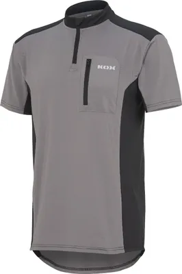 Produktbild von KOX Funktionsshirt Kurzarm Grau/Schwarz Größe 3XL