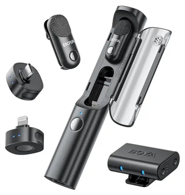 Image de Boya wireless microphone Magic-02 USB-C/Lightning/3.5mm