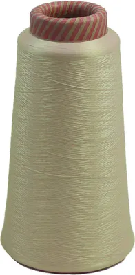 5000m elastisches Garn für Overlockmaschinen Polyestergarn, beige