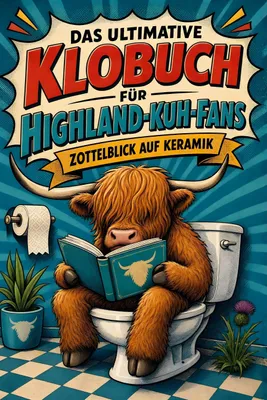 Produktbild von Das ultimative Klobuch für Highland-Kuh-Fans