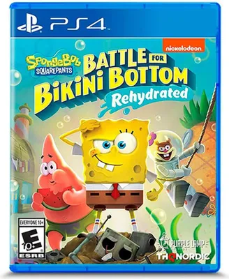 Produktbild von Sony SpongeBob SquarePants: Battle for Bikini Bottom Rehydrated, PlayStation 4, Multiplayer-Modus, E10+ (Jeder über 10 Jahre)