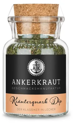 Image de Ankerkraut Epices pour séré Herbes du jardin pour séré aux herbes Bocal en liège 55g