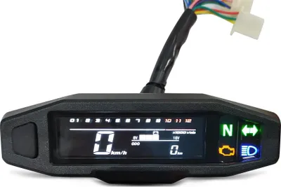 Immagine prodotto di Moto tachimetro digitale / contagiri LCD # SM22