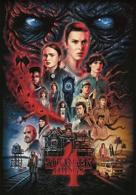 Produktbild von Clementoni Puzzle Stranger Things Staffel 4 - 1000 Teile - Compact Box