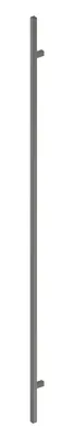 Obrázok produktu pre Rujzdesign šatníková nábytková úchytka 546.12 G - povrch: nerez grafitový, dĺžka: 1090 mm, rozteč: 864 mm
