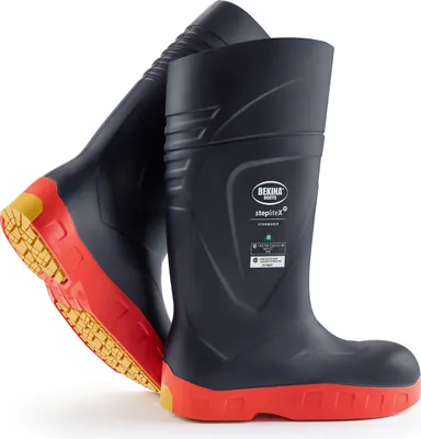 Produktbild von Bekina Boots StepliteX StormGrip Stiefel S5 blau/orange nach EN ISO 20345:2011 S5 CI SRC blau Größe 44