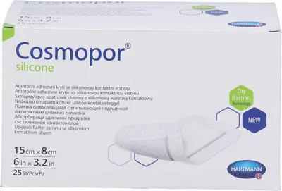 Produktbild von Cosmopor silicone 15x8cm P25, 25 St VER