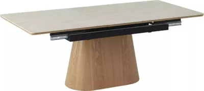 Obrázek produktu pro Rozkládací jídelní stůl 160(200)x90 VALMIR - béžový / dub