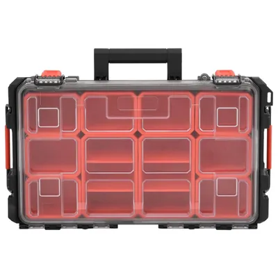 Image de vidaXL Valise pour voyage en avion Portable Noir 55,5x34,5x13,5 cm PP