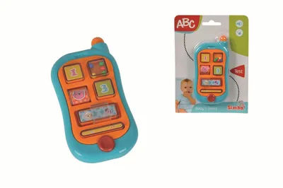 Produktbild von Simba Toys Abc Erstes Telefon, 0,25 Jahr(e), Blau, Orange