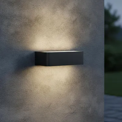 Productafbeelding van Wandlamp Videno antraciet, AI-gegenereerde afbeelding