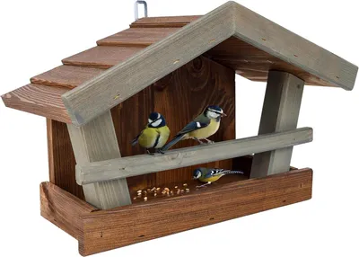 Produktbild von Creative Home Grün-Brauner Vogelfutterhaus | Vogelhaus Balkon
