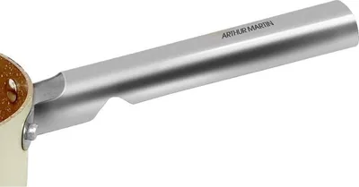 Zdjęcie produktu dla Patelnia z kutego aluminium 20 cm, kolor kremowy, Arthur Martin AM9845