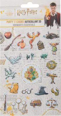 Immagine prodotto di Naklejki Puffy Harry Potter - Akcesoria z Hogwartu Officialne