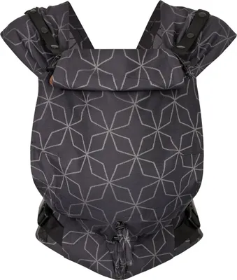Produktbild von HOPPEDIZ Babytrage Primeo ab Geburt (2,5 kg) Bauchtrage & Rückentrage aus 100 % Baumwolle Malmö stone