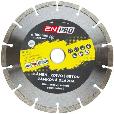 Image de Segment de disque diamanté Ø 180 x 1,6 x 22,3 mm, ENPRO