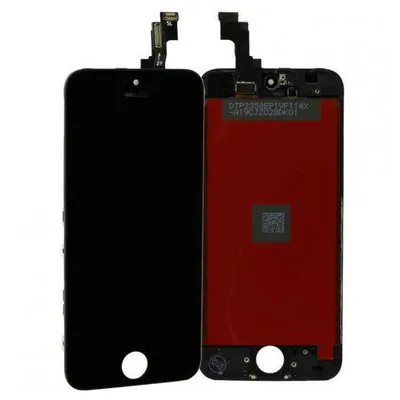 Produktbild von OEM - LCD Display Touchscreen Bildschirm Schwarz für iPhone SE / iPhone 5S
