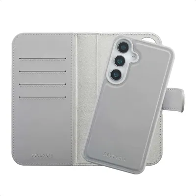 Immagine prodotto di Selencia Olyn Libreria rimovibile con MagSafe Samsung Galaxy S25 / S24 - Grigio