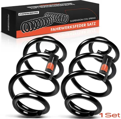 Image de Frankberg 2x Ressort de Suspension Essieu Arrière pour Renault Clio III BR0/1 CR0/1 1.6L 2010-2014