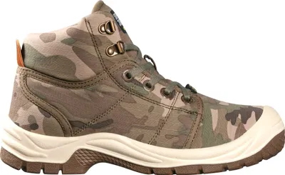 Produktbild von Safety Jogger Sicherheitsstiefel S1P DESERT, Canvas Obermaterial, camouflage, Gr. 43