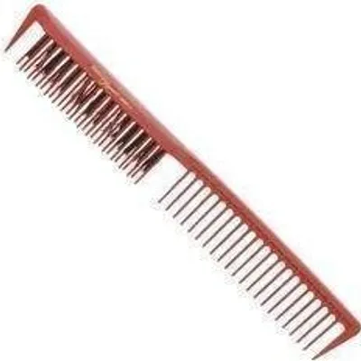 Produktbild von HERCULES C10 rot Toupierkamm mit Naturborsten 9 Carbon K C10 red carbo