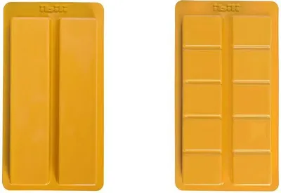 Produktbild von Ibili Doppelset Schmale Nougatformen 2 Einheiten Golden  Golden One Size