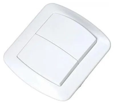 Image de AKORD Lustre interrupteur blanc