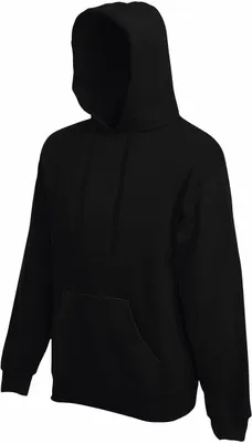 Produktbild von Fruit of the Loom 62-208-0 | Classic Hooded Sweat - Farbe: Black - Größe: L