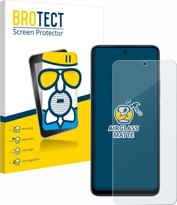 Produktbild von BROTECT Entspiegelungs Schutzglas für Xiaomi Redmi Note 12 4G Schutzfolie Panzer Folie Glas Display Schutz matt