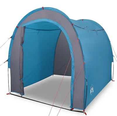 Image de vidaXL Tente d'appoint Bleu Imperméable