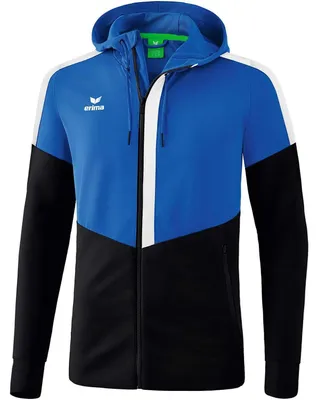 Produktbild von erima Squad Trainingsjacke mit Kapuze XXL new royal/schwarz/weiß