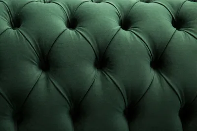 Produktbild von Grüne Chesterfield Textil Leder Sofa Couch Polster Big Sitzpolster xxl 265cm neu