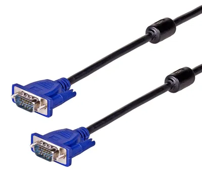 Obrázok produktu pre Akyga AK-AV-01, 1,8 m, VGA (D-Sub), VGA (D-Sub), Samec, Samec, Čierna