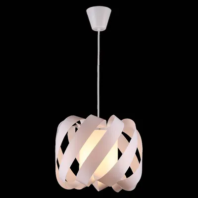 Produktbild von Hängeleuchte MESH 1xE27/40W weiss L:37cm B:37cm H:110cm dimmbar