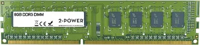 Immagine prodotto di 2-Power 8GB PC3L-12800U 1600MHz DDR3 CL11 Non-ECC DIMM 2Rx8 1.