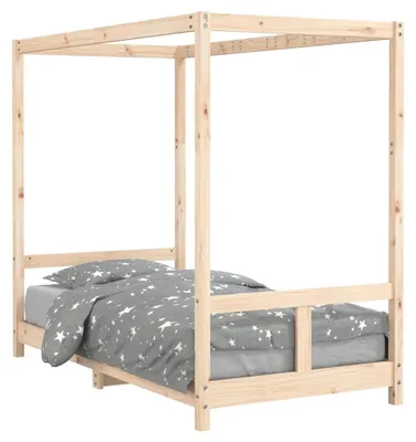 Obrázok produktu pre vidaXL Detská postieľka 80x160 cm z masívneho borovicového dreva